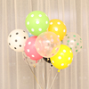 结婚房布置生日装饰糖果色波点韩国斑点进口neo圆点12寸亚光气球