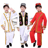 儿童演出服少数民族服装新疆维族服装维吾尔族服回族服表演服男童