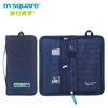 M Square旅行护照夹证件收纳包便携简约大容量多功能保护机票卡包