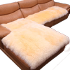 高档纯羊毛沙发坐垫冬季加厚真皮沙发垫子整张羊皮，皮毛一体垫羊毛