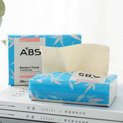 爱彼此/ABS Pure竹浆纤维系列软抽面巾纸18包