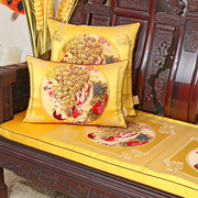 红木沙发四季通用新中式古典家具圈椅太师椅海绵垫棕垫