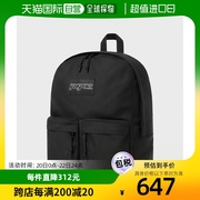 韩国直邮jansport双肩包男女(包男女)款黑色，日常大学生书包电脑背包旅游