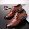 Men Brogue Dress Shoes Business Leather Shoes 布洛克男皮鞋