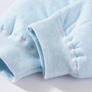 儿童保暖内衣套装夹棉纯棉1-2岁3宝宝三层保暖加厚加棉冬秋衣秋裤