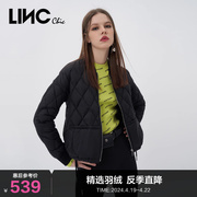 LINCCHIC金羽杰羽绒服女简约轻薄短款羽绒服女冬季外套Y22801363Y