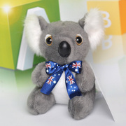 毛绒玩具大利亚树袋熊公仔澳洲考拉熊丝带生日礼物娃娃玩偶k5