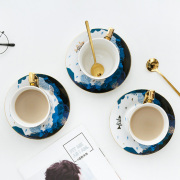 陶瓷咖啡杯套装轻奢英式下午茶茶具欧式红茶杯碟家用杯子高档精致