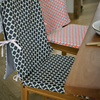 日式田园风餐椅坐垫椅背罩子，套装家用冬季座垫，椅子垫子靠背座椅套