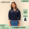 RIXO设计师品牌LOOKNOW 春夏藏青色长袖女士衬衫