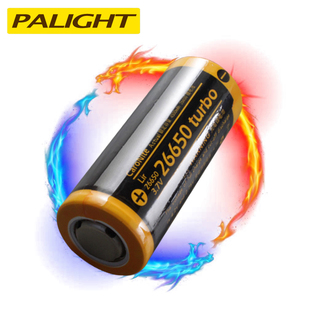 霸光26650大容量锂电池 可充电18650带保护板 强光手电筒3.7V