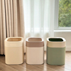 客厅家用欧式简约风，大容量垃圾桶厨房卫生间厨余纸篓垃圾筒