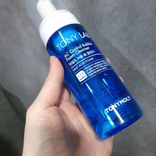 韩国TONYMOLY托尼魅力AC抗皱 控油泡沫摩丝洗面奶 150ml