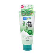 日本肌研极润洗面奶，乐敦洗面奶膏状洁面乳100g绿色薏仁