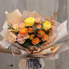 乌鲁木齐昌吉全城配送女友闺蜜亲人情人节鲜花花束黄色系玫瑰