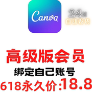 Canva可画Pro国际版会员vip专业版解锁海量模板手机电脑通用canva