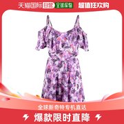 香港直邮潮奢 Iro 女士 紫色连衣裙