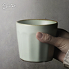 欧式复古陶瓷水杯家用简约情侣对杯个性意式咖啡杯套装牛奶主人杯