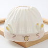 婴儿帽子夏季薄款宝宝囟门帽0一6月新生儿胎帽护卤门帽婴幼儿夏天