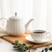 欧式小奢华北欧简约陶瓷，家用咖啡杯套装咖啡杯碟，骨瓷英式下午茶杯