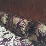 高档欧式抱枕客厅沙发靠垫奢华刺绣靠枕含芯汽车腰枕床头靠背大号
