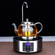 电陶炉上水煮茶壶家用耐高温功夫烧水泡茶具煮茶器带抽水套装自动
