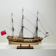 古典木质帆船拼装套材 英国护卫舰 翠鸟号