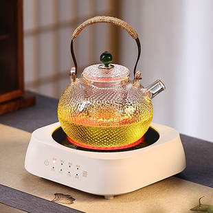 福也茶炉电陶炉，小型煮茶烧水多功能加热玻璃，壶煮茶器煮茶炉