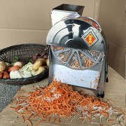 小型多用刨丝机器卷心菜电动碎菜器木薯蕃薯养殖场切丝机擦丝机