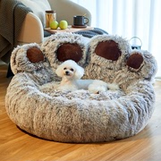 狗窝冬季保暖深度睡眠小型犬，狗狗床垫子泰迪，窝可拆洗宠物狗狗用品