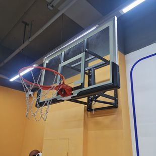 篮球架挂墙式室外标准扣篮篮球框儿童室内投篮篮板可升降户外篮筐