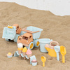 INS风海边玩沙儿童沙滩玩具挖沙铲推土机翻斗玩具车冰淇淋太空沙