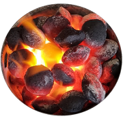 烧烤碳木炭烧烤10斤无烟耐烧环保机制木炭户外烧烤家用易燃果木炭