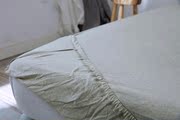全棉床笠单件天竺棉床单浅绿色针织棉床罩纯棉床套1215182米床