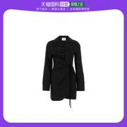 韩国直邮NANUSHKA23FW连衣裙女NW23PFDR02099 BLACKBlack