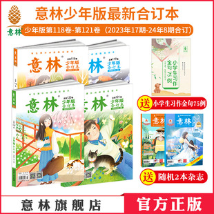 意林 意林少年版最新合订本2024年121/120卷 23年119/118/117/116/115114卷 中小学课外阅读励志读本作文素材积累 正版