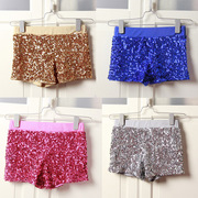 Ladies Elastic High Waist Shorts Sequins Hip Hop Ds Sexy Clu