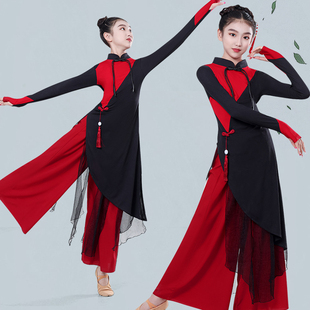 古典舞演出服女儿童中国风旗袍，破阵乐舞蹈服少儿象王行扇子表演服