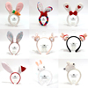 兔耳朵发箍韩国甜美可爱头箍发卡cos节日，表演小兔子头饰发饰