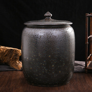 景德镇陶瓷米缸米桶储米箱10斤30斤装带盖密封储物罐家用防潮防虫