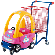 凌晔2021卡通购物车，超市儿童手推车仿真玩具，过家家宝宝小推车