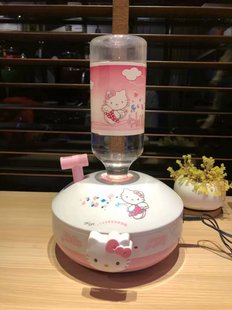 家用hellokitty猫外贸出口日本静音，超声波桌面时尚细雾加湿器