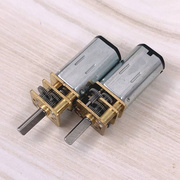 JA122-N30减速电机微小电机低速马达智能型锁小车金属齿轮3V6V1V