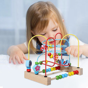 婴儿童多功能绕珠玩具益智积木串珠男女孩宝宝开发益智玩具