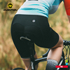 monton脉腾春夏骑行裤男女，黑色背带短裤自行车，专业碳纤坐垫装备燚