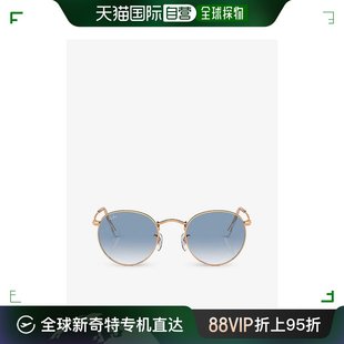 香港直邮潮奢ray-ban雷朋女士，rb3447圆框金属太阳镜