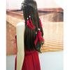 沙漠旅游拍照穿搭发饰波，西米亚民族风复古风羽毛发带海边度假头饰