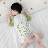 男童睡衣夏款2024薄款纯棉宝宝儿童连体睡袋夏季防着凉空调服