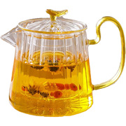 花茶壶套装轻奢下午茶具茶杯耐热玻璃蜡烛煮茶炉泡水果花草茶壶