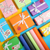 80克纯色礼物纸马卡龙糖果，色包装纸幼儿园手工纸节日鲜花包装材料